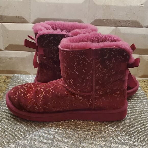 UGG Metallic Short Boots - Size 5‎ - Picture 5 of 9